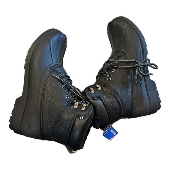 Nautica Dazo Duck Boot black 3M Thinsulate size 10 NWT - Picture 1 of 11